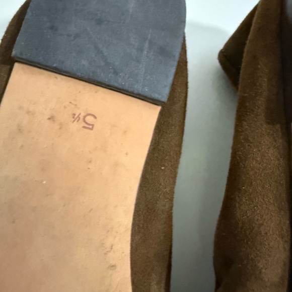 Sam Edelman Brown Suede Ballet Flats - Picture 4 of 5